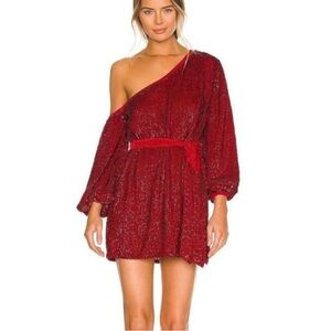NWT Retrofete Gabrielle Dress in Red
